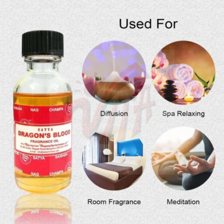 Sangue di Drago Olio Aromatico Satya Earth Dragon's Blood - 30ml