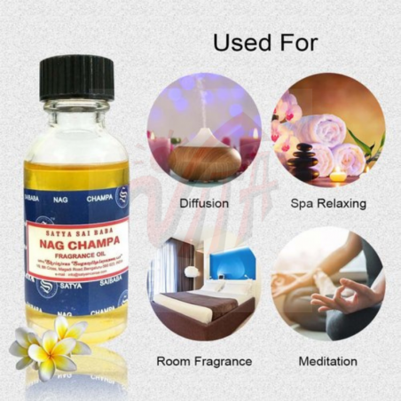 Nag Champa Olio Aromatico Satya Earth Nagchampa - 30ml