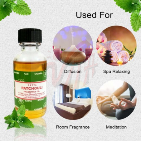 Patchouli Olio Aromatico Satya Earth Patchouli - 30ml