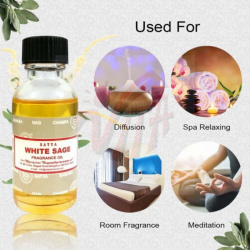Salvia Bianca Olio Aromatico Satya Earth White Sage - 30ml 2