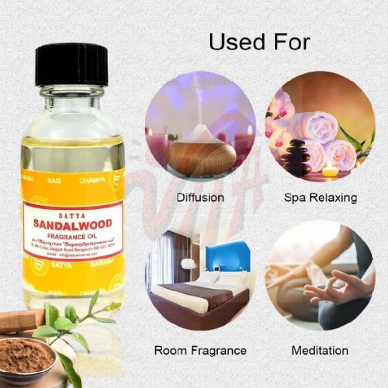 Legno di Sandalo Olio Aromatico Satya Earth Sandalwood - 30ml