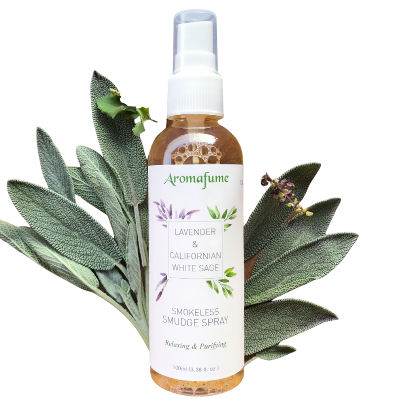 Salvia Bianca & Lavanda Spray Smudge Aromafume – 100 ml