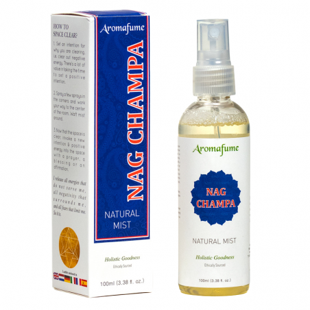 Nag Champa Spray Natural Mist Aromafume - 100ml