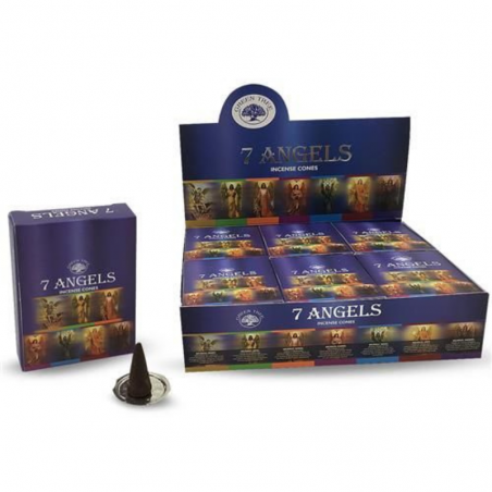 7 Angeli Coni Incenso Green Tree Masala