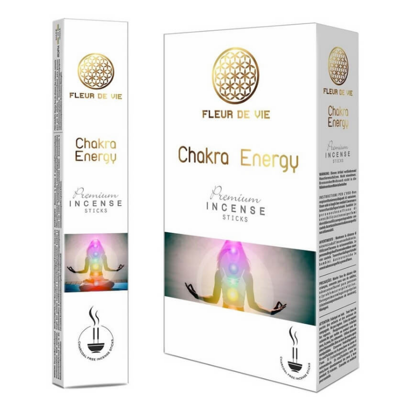 Energia dei Chakra Bastoncini incenso Fleur de Vie Chakra Energy Masala