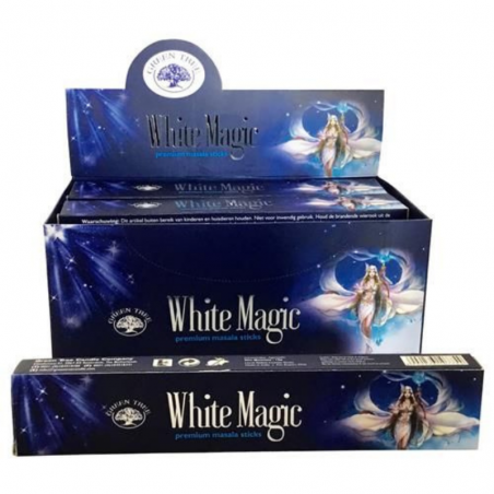 Magia Bianca Bastoncini incenso Green Tree White Magic Premium Masala