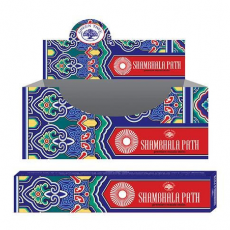 Shambhala Path Bastoncini incenso Green Tree Premium Masala