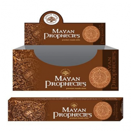 Profezie Maya Bastoncini incenso Green Tree Mayan Prophecies Premium Masala
