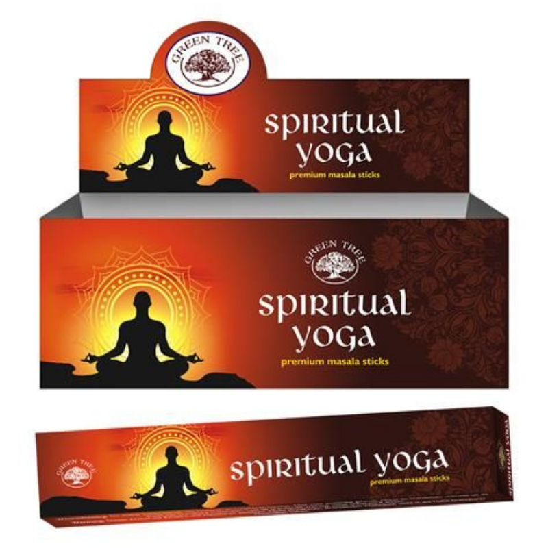 Spiritual Yoga Bastoncini incenso Premium Masala Green Tree