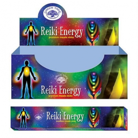 Reiki Energy Bastoncini incenso Green Tree Premium Masala