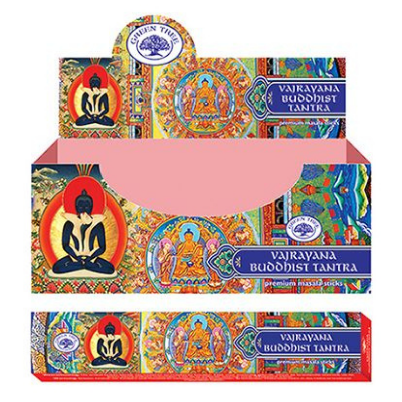 Tantra Buddista Bastoncini incenso Green Tree Premium Vajrayana Masala Buddhist Tantra