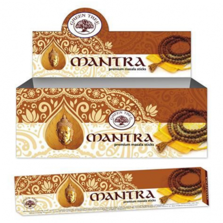 Mantra Bastoncini incenso Green Tree Premium Masala