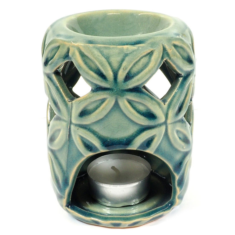Diffusore di Aromi in Ceramica - Fiore della Vita