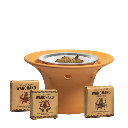 Rotoli di Palo Santo Pressato e 7 erbe delle Ande Wanchako