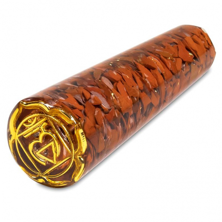 Bacchetta da massaggio in Orgonite - 1° Chakra Muladhara