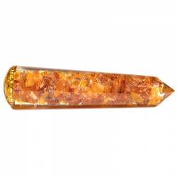 Bacchetta da massaggio in Orgonite - 2° Chakra Swadhistana 2