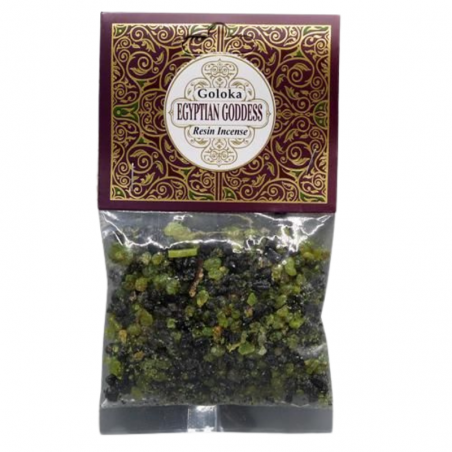 Egyptian Goddess Resina in grani Goloka 30gr.