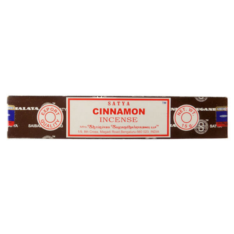 Cannella Bastoncini incenso Satya Earth Cinnamon Masala