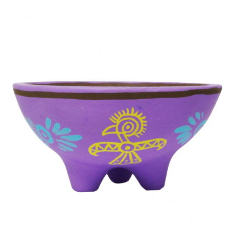 Ciotola Brucia Smudge in Terracotta Soul Eagle con gambe - Triquetra