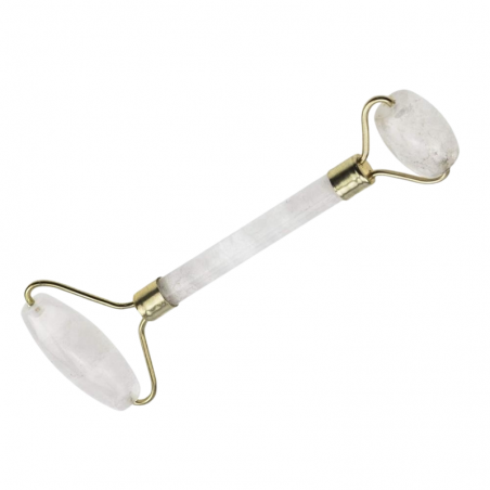 Cristallo di Rocca Rullo per massaggio Viso e Corpo - (14cm - 70gr.)