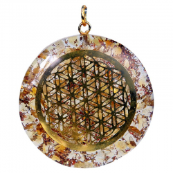 Citrino Orgone Pendente...