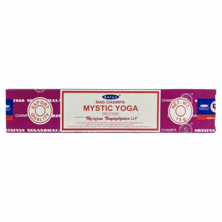 Mystic Yoga – Incenso Nag Champa Masala Bastoncini per Meditazione