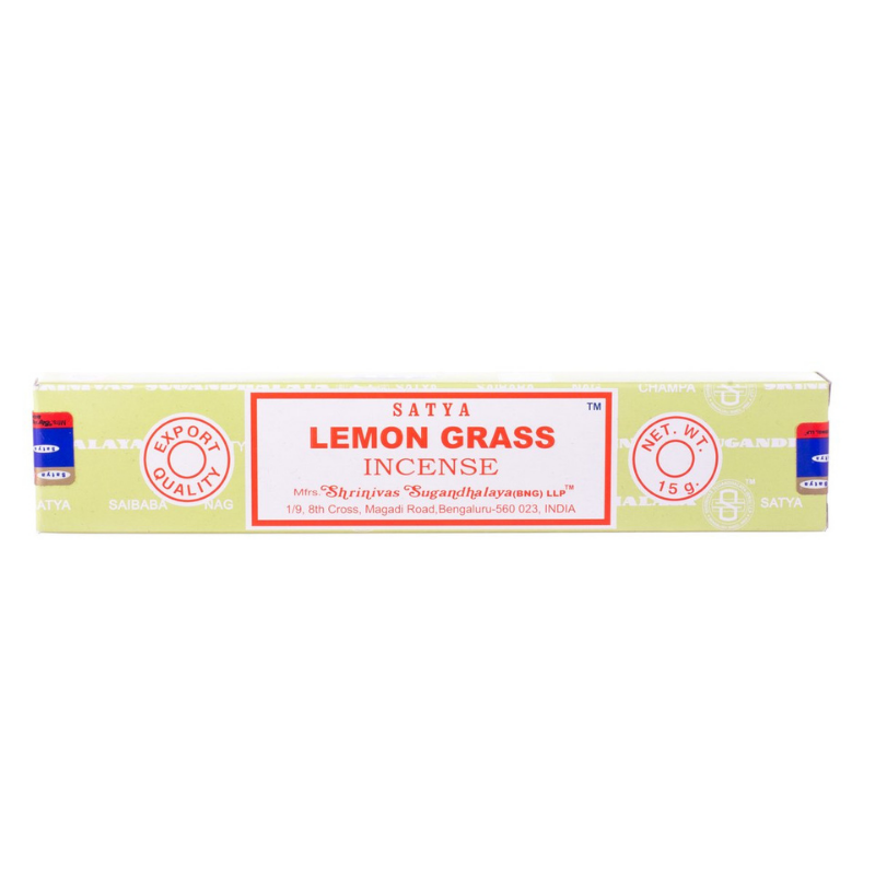 Lemon Grass Bastoncini incenso Satya Earth Masala