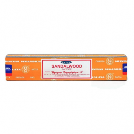 Sandalo Bastoncini incenso Satya Sandalwood Nag Champa Masala