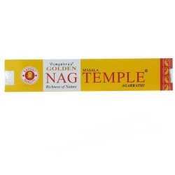 Golden Nag Temple Incenso Vijayshree – Masala Premium
