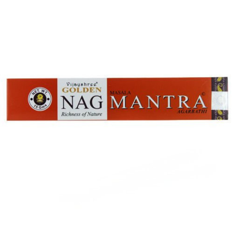 Golden Nag Mantra Incenso Vijayshree Masala - Bastoncini Profumati