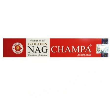 Golden Nag Champa Bastoncini Incenso Vijayshree Masala
