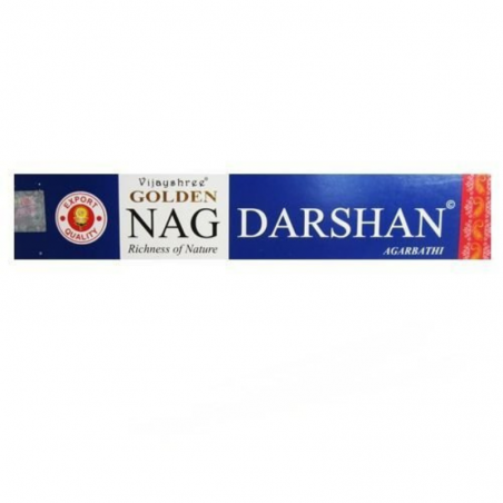 Golden Nag Darshan Bastoncini Incenso Vijayshree Masala