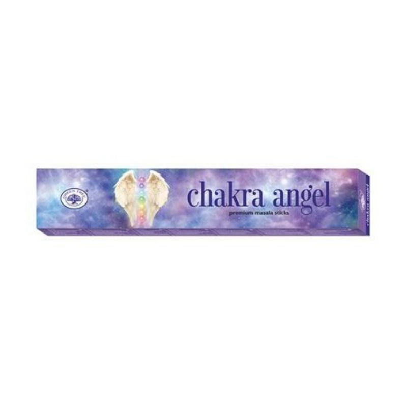 Chakra Angel Incenso Masala Green Tree – Premium