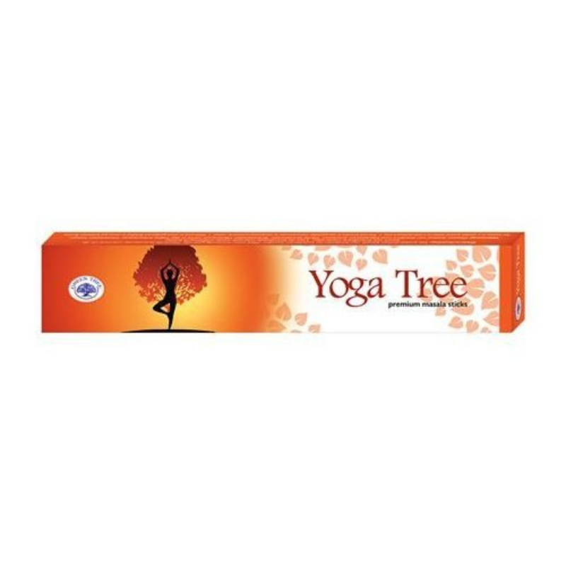 Albero dello Yoga Bastoncini incenso Premium Green Tree Yoga Tree Masala