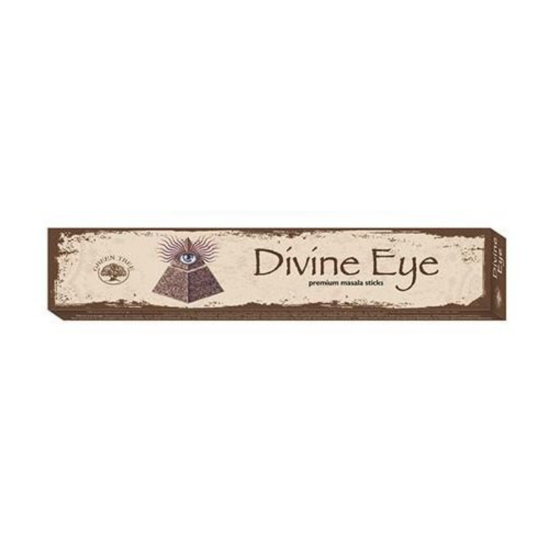 Divine Eye Bastoncini incenso Green Tree Premium Masala
