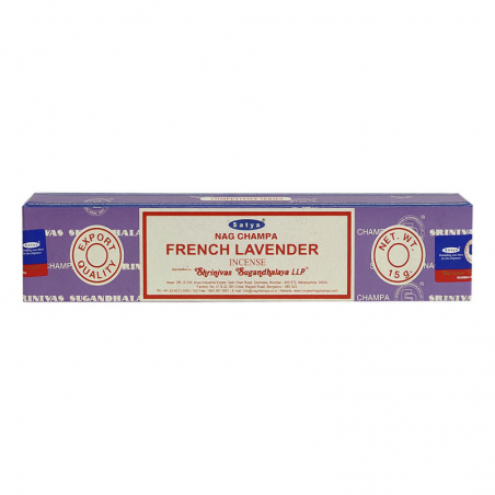 Lavanda Francese Incenso Satya Nag Champa – Masala