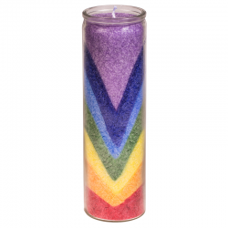 Candela stearina al profumo di Cedro, Abete bianco e Rosmarino - Valle Arcobaleno 2