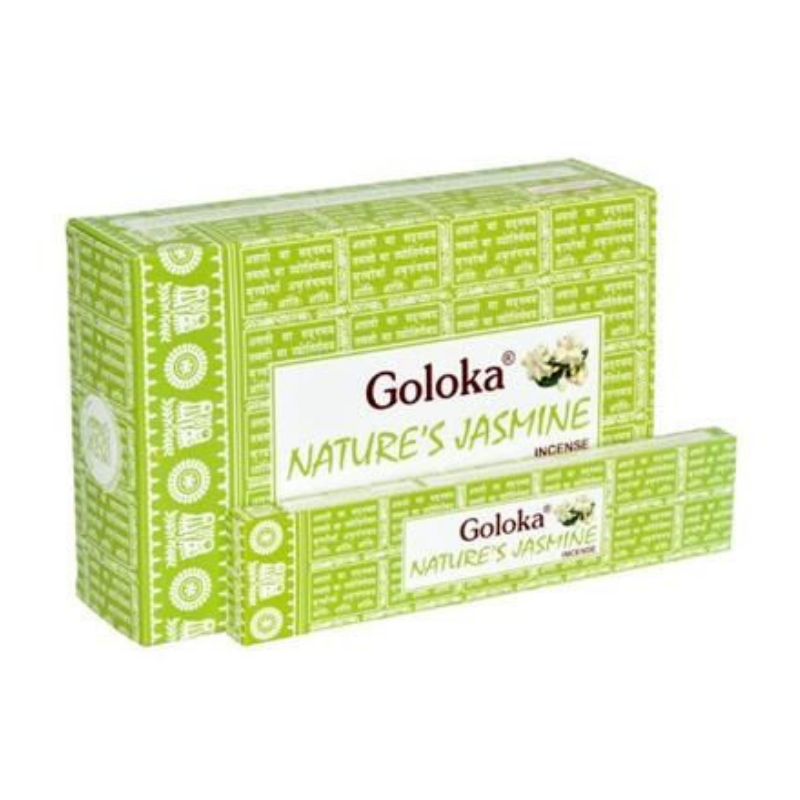 Gelsomino Bastoncini incenso Goloka Nature's Jasmine Masala