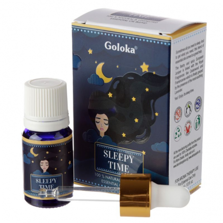 Aiuta a Dormire - Miscela 100% Oli Essenziali puri Goloka - 10ml