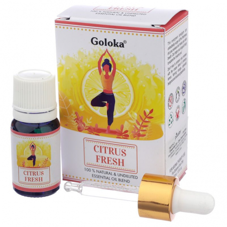 Agrumi 100% Oli Essenziali Goloka Citrus Fresh - 10ml