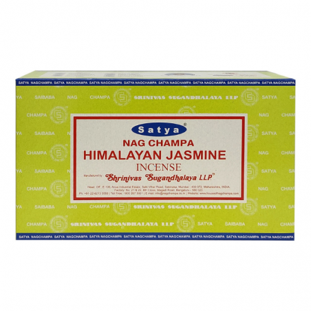 Gelsomino Himalayano Bastoncini incenso Satya Nag Champa Himalayan Jasmine