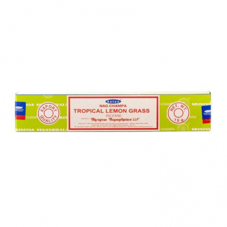 Tropical Lemon Grass Bastoncini incenso Satya Nag Champa Masala