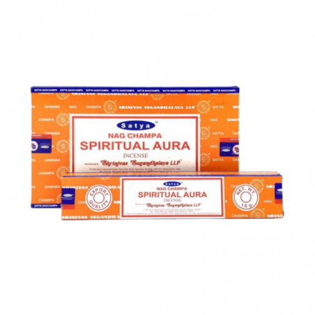 Aura Spirituale Bastoncini incenso Satya Nag Champa Spiritual Aura