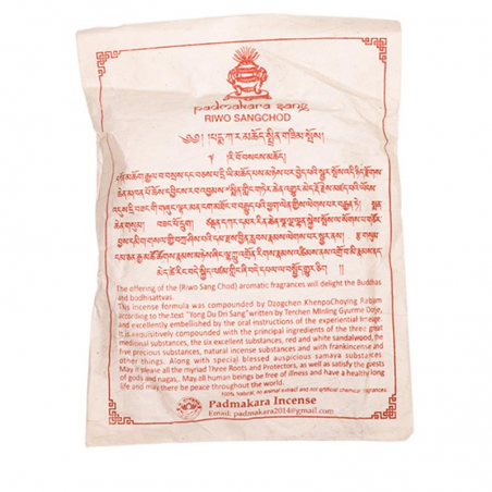Riwo Sang Chod Polvere di Incenso Tibetano - 110gr.