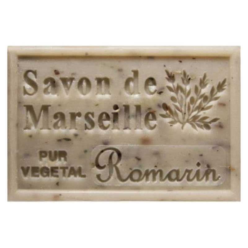 Saponetta di Marsiglia al Rosmarino 125g – Tonificante Naturale