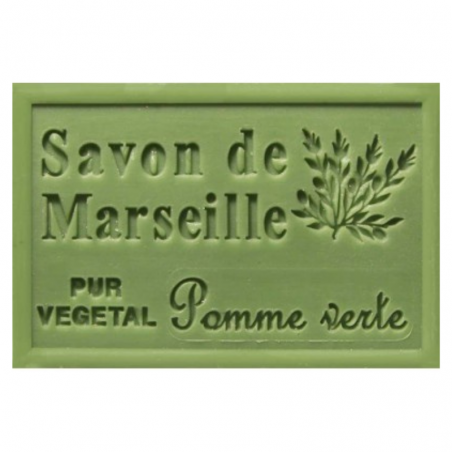 Saponetta di Marsiglia alla Mela Verde 125g – Fresca e Naturale
