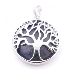 Diaspro Moss Pendente Pietra Naturale Albero della Vita