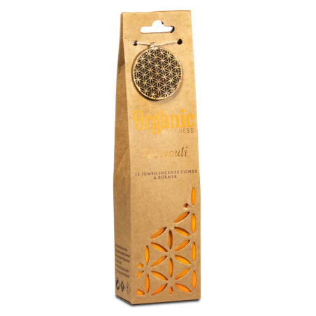 Coni Jumbo al profumo di Patchouli con Bruciatore