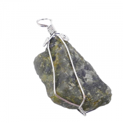 Labradorite Pendente Pietra Naturale Grezza - (± 3cm)