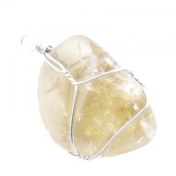 Pendente Pietra Naturale Citrino